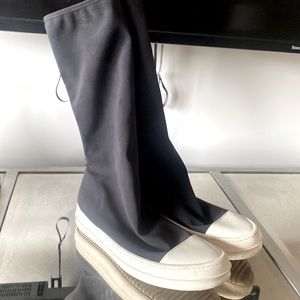 Rick Owens DRKSHDW Mid Calf Sock Sneakers
